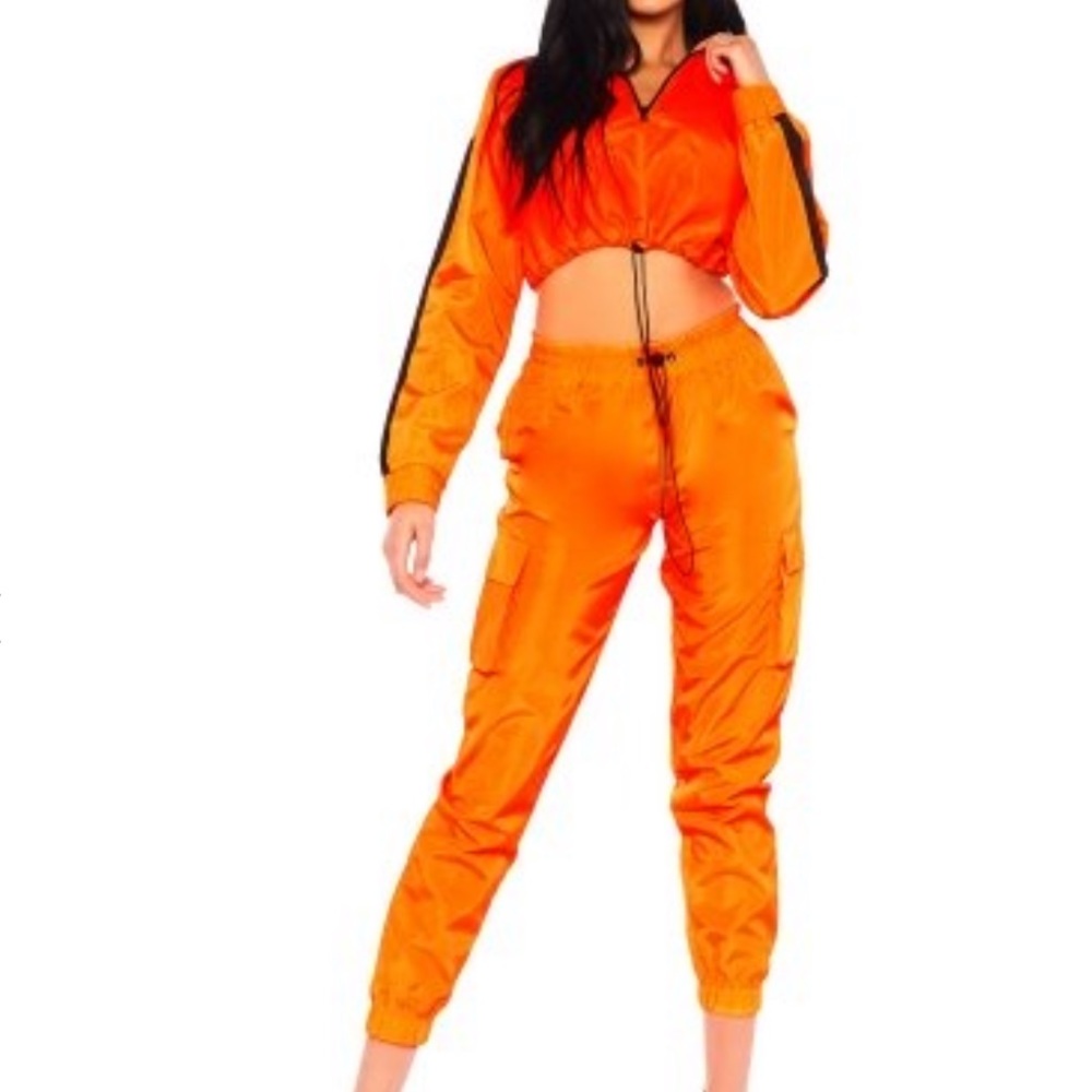 Orange Two Piece Set